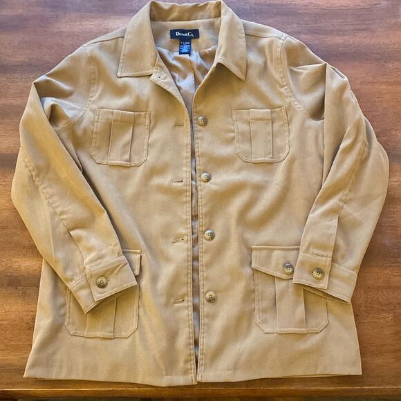 Denim&Co Jackets & Blazers - Fully Lined Button Down Jacket